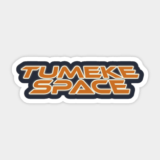 Tumeke Space Logo Sticker